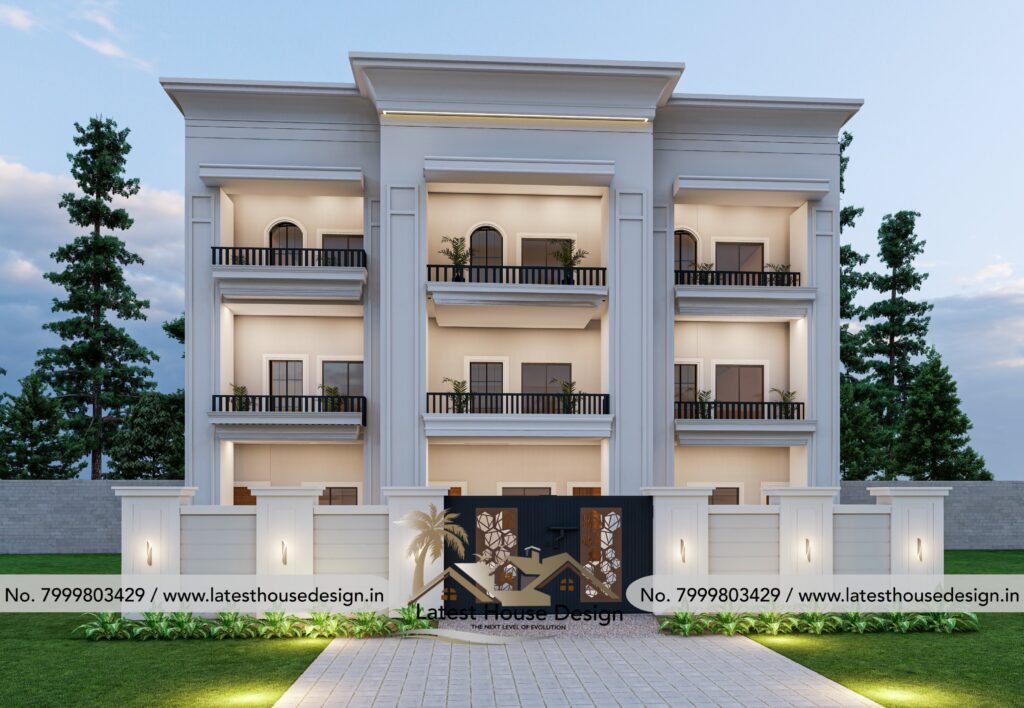 Classic Elevation design with timeless architectural style