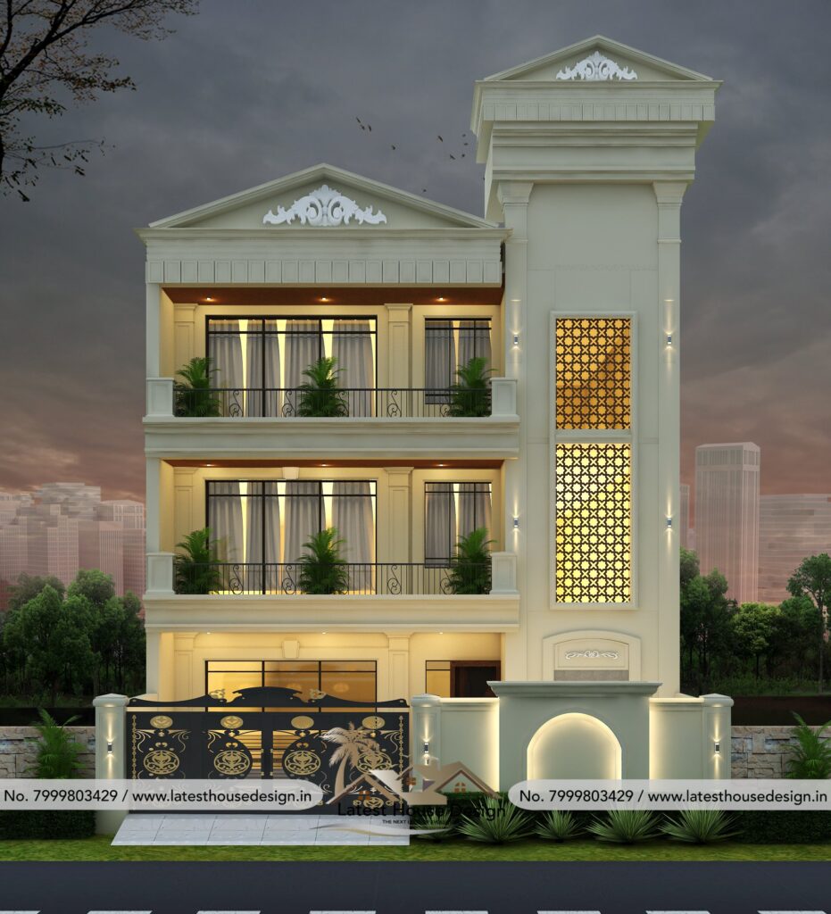 Classic Elevation design with timeless architectural style